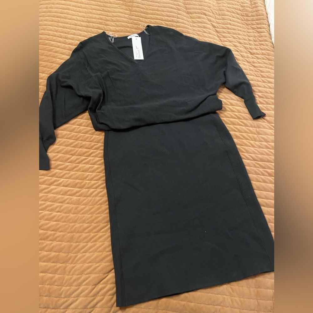 Staccato sweater dress size L NWT